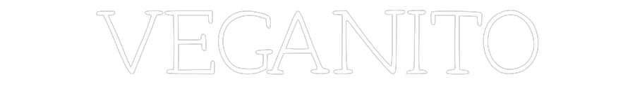 Individuelles Neon: VEGANITO