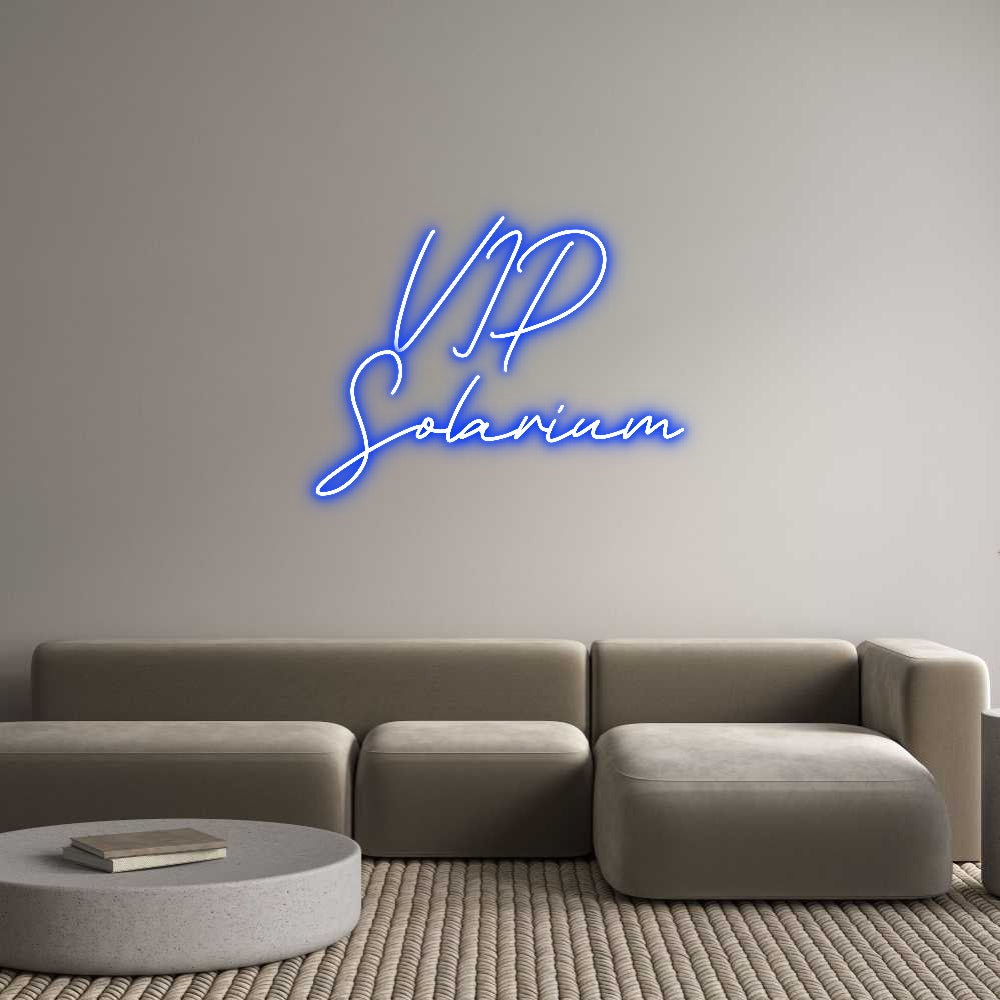Individuelles Neon: VIP
Solarium