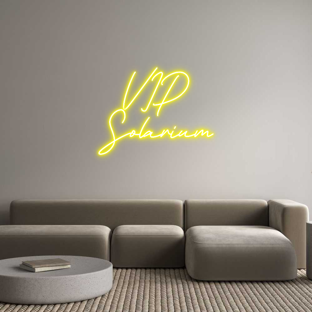 Individuelles Neon: VIP
Solarium