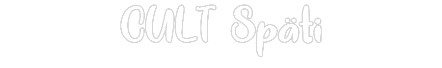 Individuelles Neon: CULT Späti
