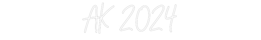 Individuelles Neon: AK 2024