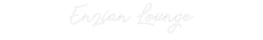 Individuelles Neon: Enzian Lounge