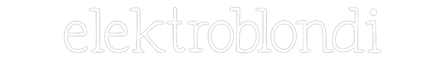 Individuelles Neon: elektroblondi