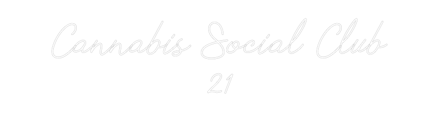 Individuelles Neon: Cannabis Soci...