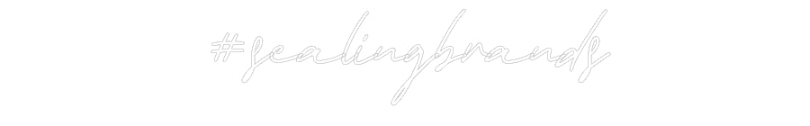 Individuelles Neon: #scalingbrands