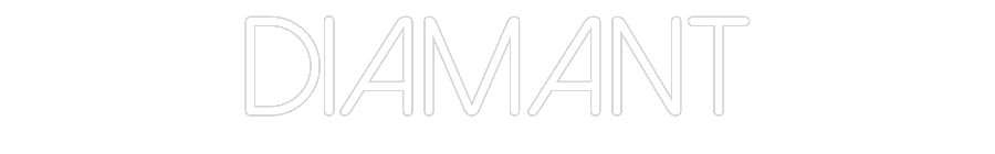 Individuelles Neon: DIAMANT