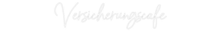 Individuelles Neon: Versicherungs...