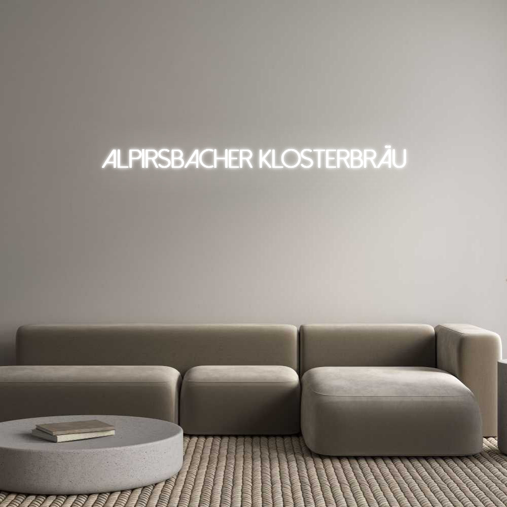 Individuelles Neon: Alpirsbacher ...