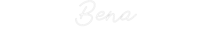 Individuelles Neon: Bena