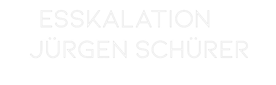 Individuelles Neon: ESSKALATION
...