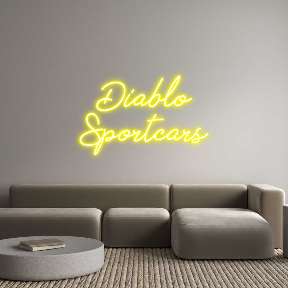 Individuelles Neon: Diablo
Sport...