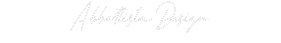 Individuelles Neon: Abbattista De...