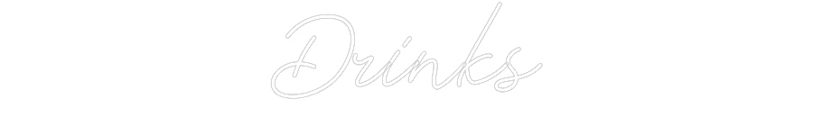Individuelles Neon: Drinks