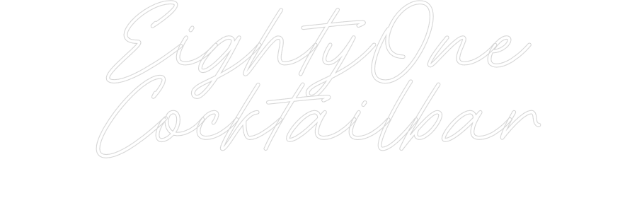 Individuelles Neon: EightyOne
Co...