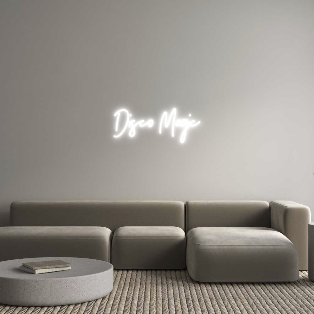 Individuelles Neon: Disco Magic