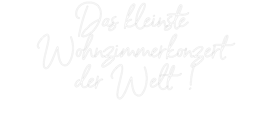 Individuelles Neon: Das kleinste ...