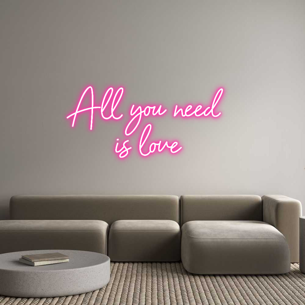 Individuelles Neon: All you need ...