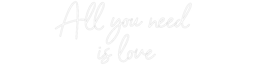 Individuelles Neon: All you need ...