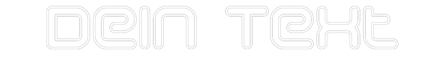 Individuelles Neon: Dein Text