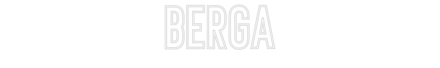 Individuelles Neon: BERGA