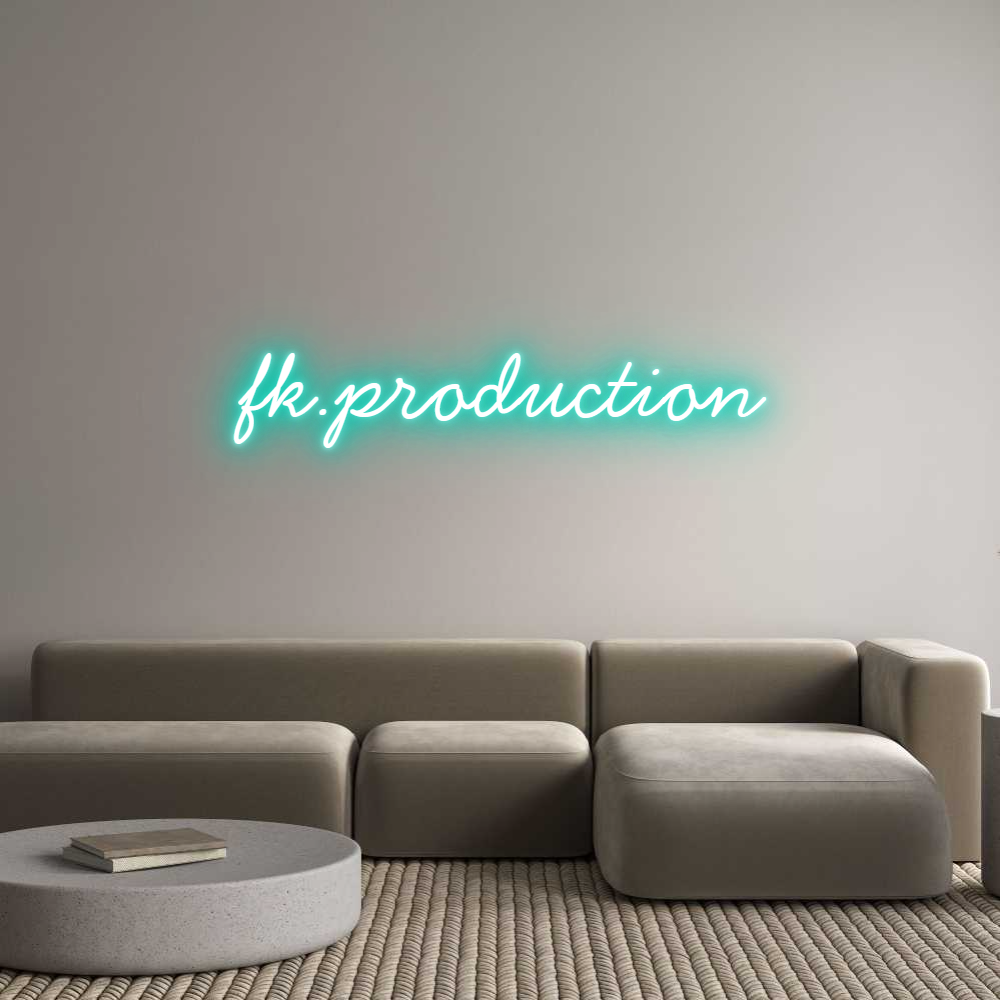 Individuelles Neon: fk.production