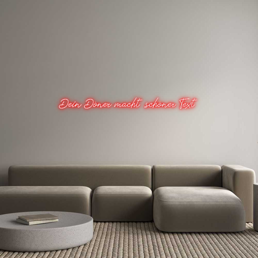 Individuelles Neon: Dein Döner ma...