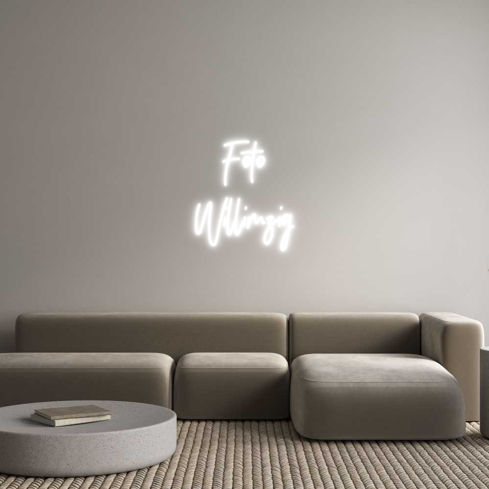 Individuelles Neon: Foto
Willimzig