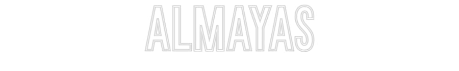 Individuelles Neon: ALMAYAS
