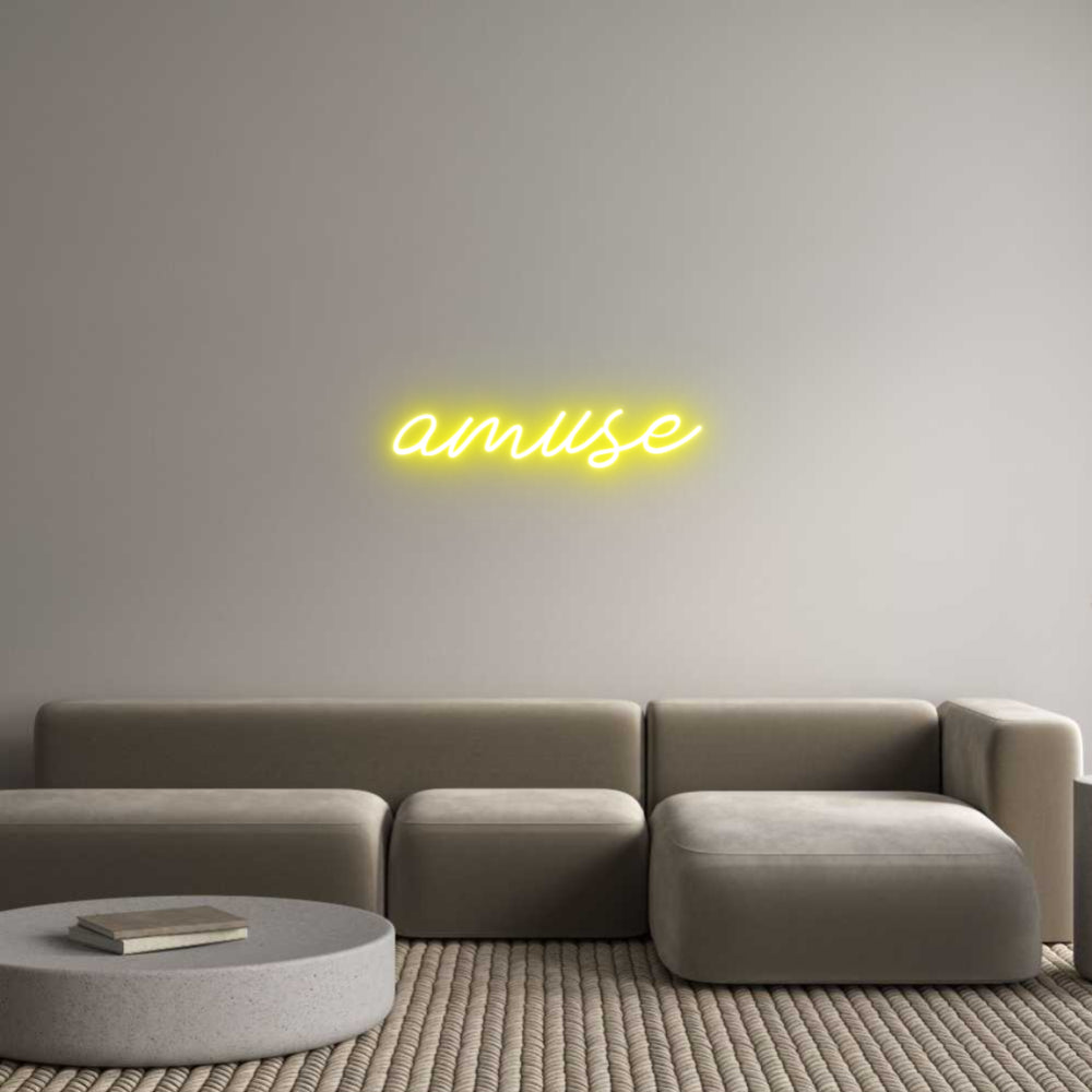 Individuelles Neon: amuse