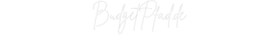 Individuelles Neon: BudgetPfad.de