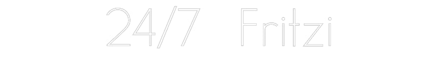 Individuelles Neon: 24/7 Fritzi