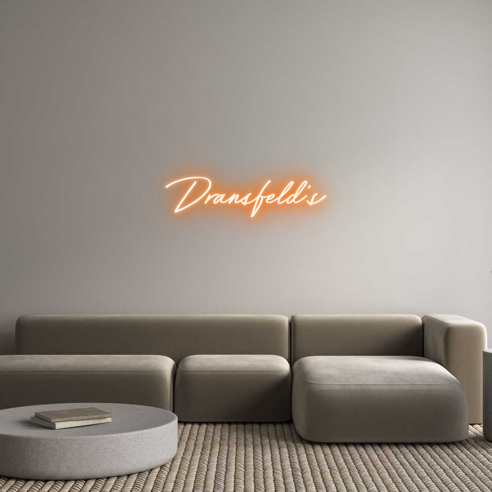 Individuelles Neon: Dransfeld's
