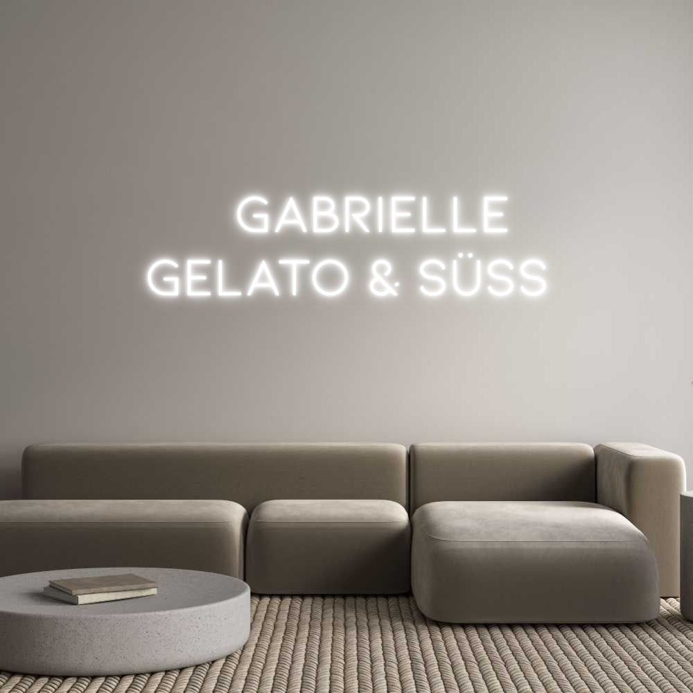 Individuelles Neon: Gabriell...