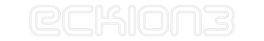 Individuelles Neon: ecki0n3