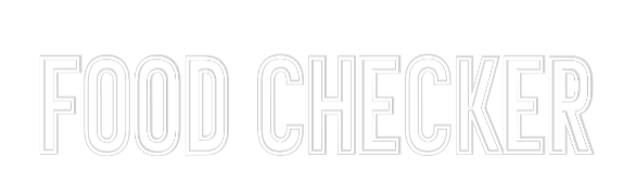 Individuelles Neon: Food Checker