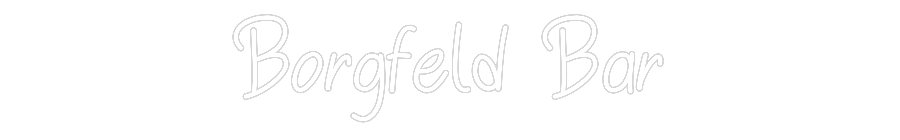 Individuelles Neon: Borgfeld Bar