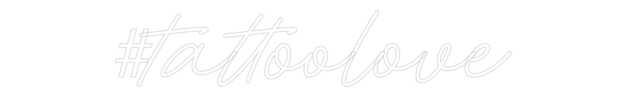 Individuelles Neon: #tattoolove