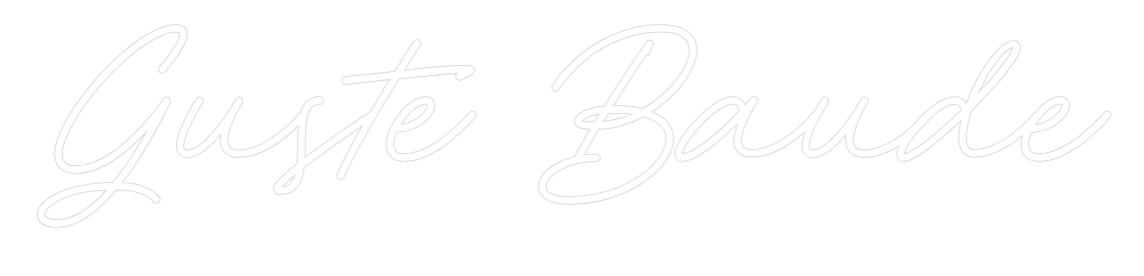 Individuelles Neon: Guste Baude