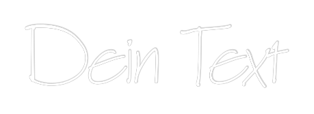 Individuelles Neon: Dein Text