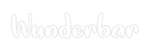 Individuelles Neon: Wunderbar