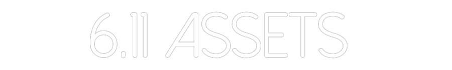 Individuelles Neon: 6.11 ASSETS