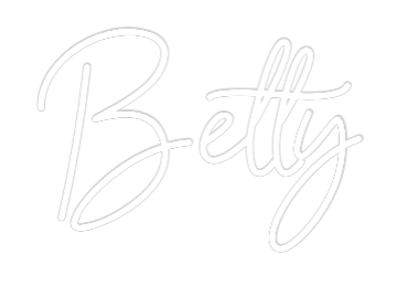 Individuelles Neon: Betty