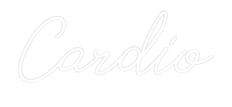Individuelles Neon: Cardio