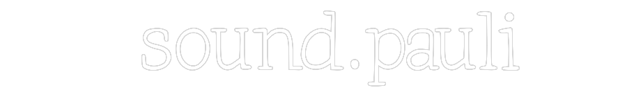 Individuelles Neon: sound.pauli