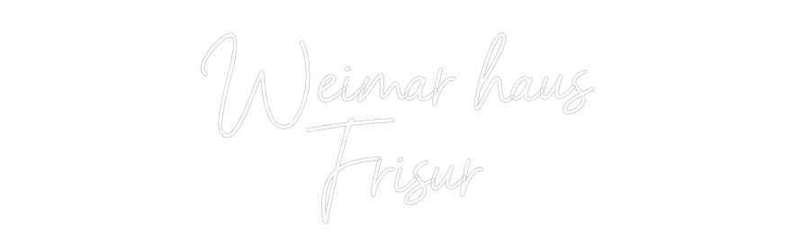 Individuelles Neon: Weimar haus
...