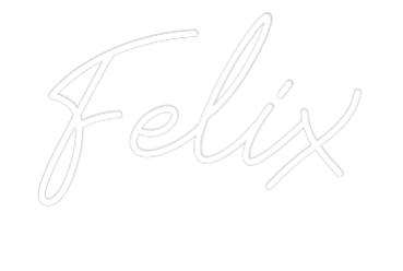 Individuelles Neon: Felix