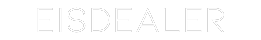 Individuelles Neon: Eisdealer