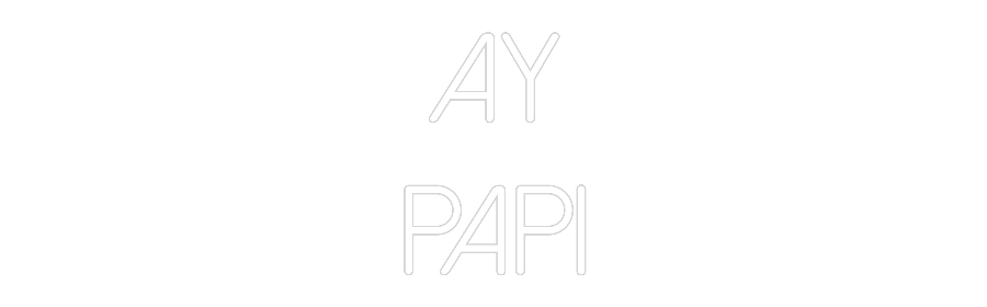 Individuelles Neon: AY
PAPI
