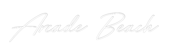 Individuelles Neon: Arcade Beach