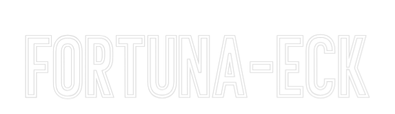 Individuelles Neon: FORTUNA-ECK